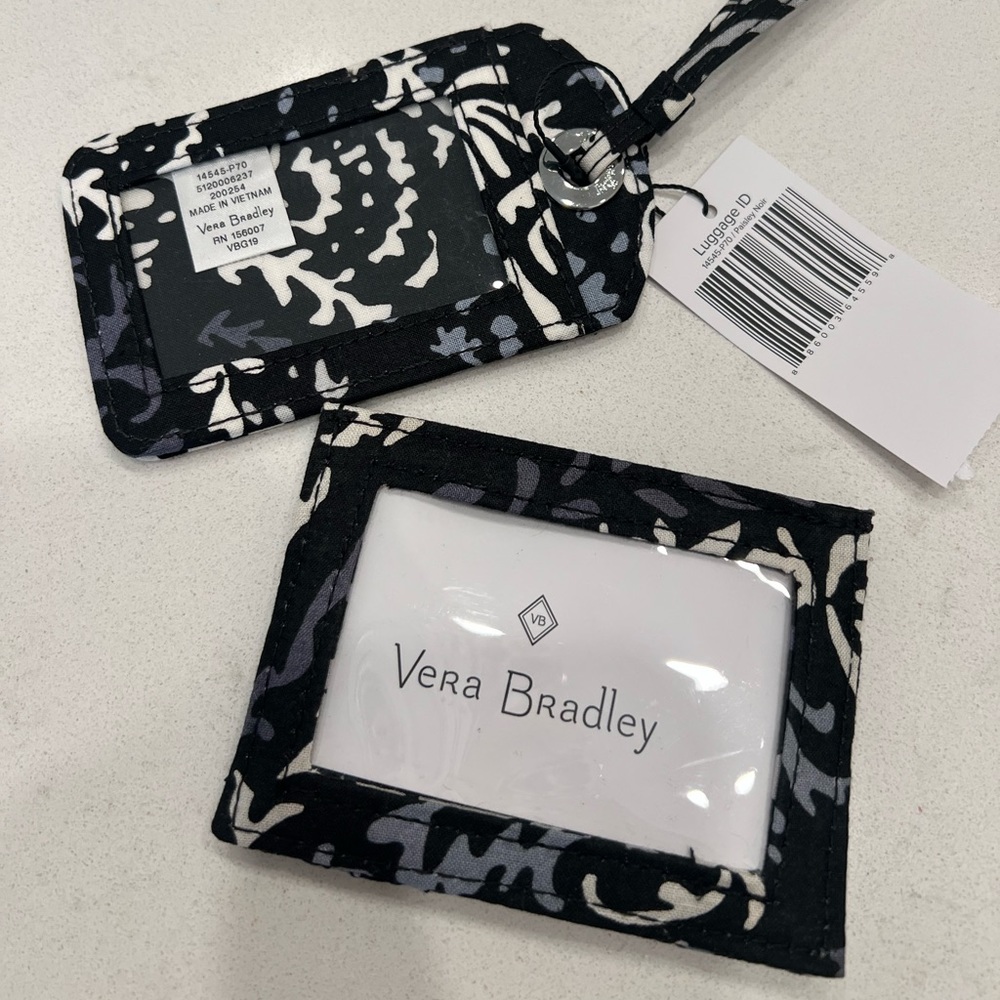 Ver Bradley Luggage Tag & ID Holder
